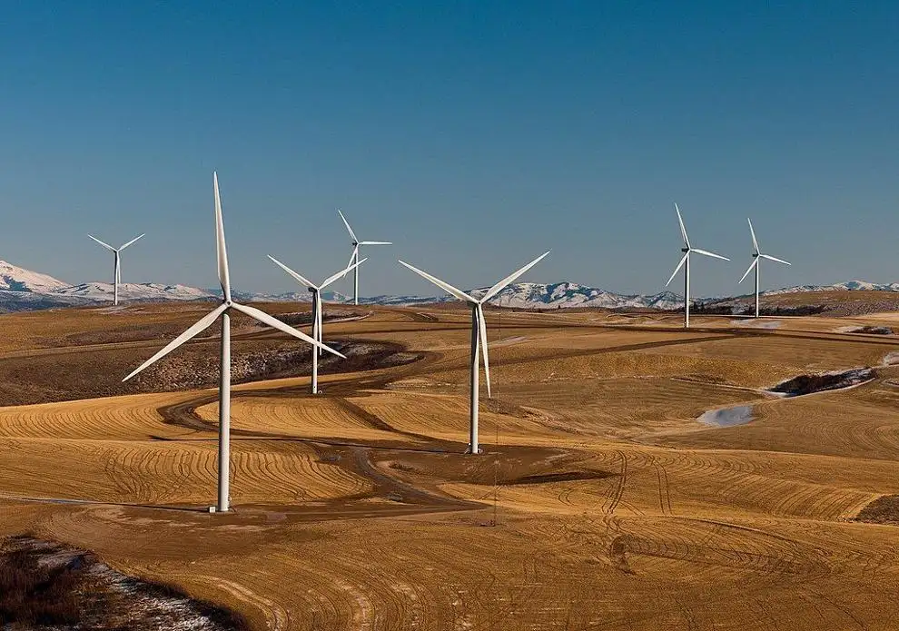 wind turbines