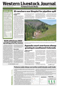 Western Livestock Journal cover, May 19, 2025