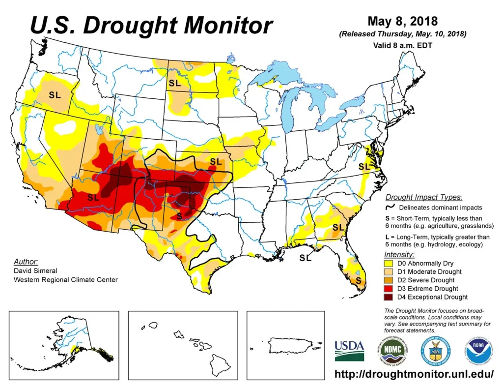 Oklahoma drought and wildfire update