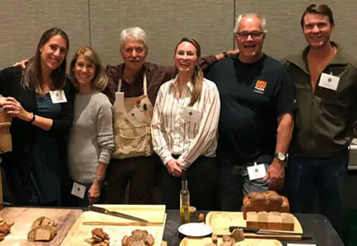 Barley Project members at The Plant Variety Showcase—held Oct. 12