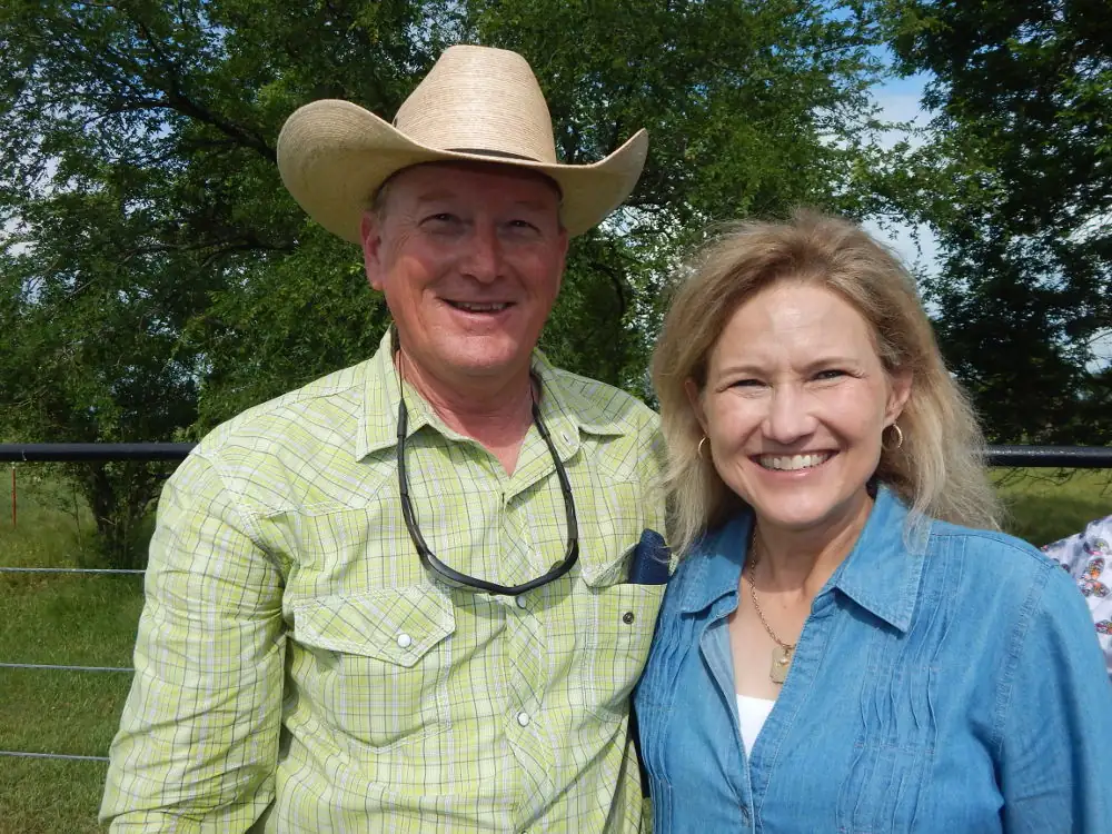 Owners Jim and Melissa Moore of Moore Cattle Company. The Moores were among the many generous hosts on the 2018 Ranch Study Tour.