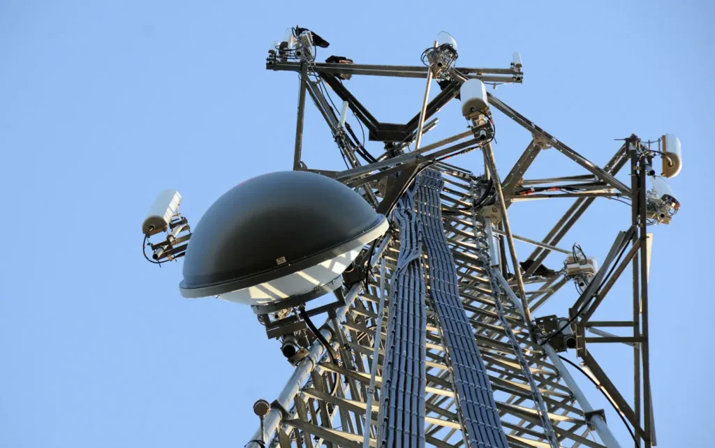 A new cell tower in Medicine Park