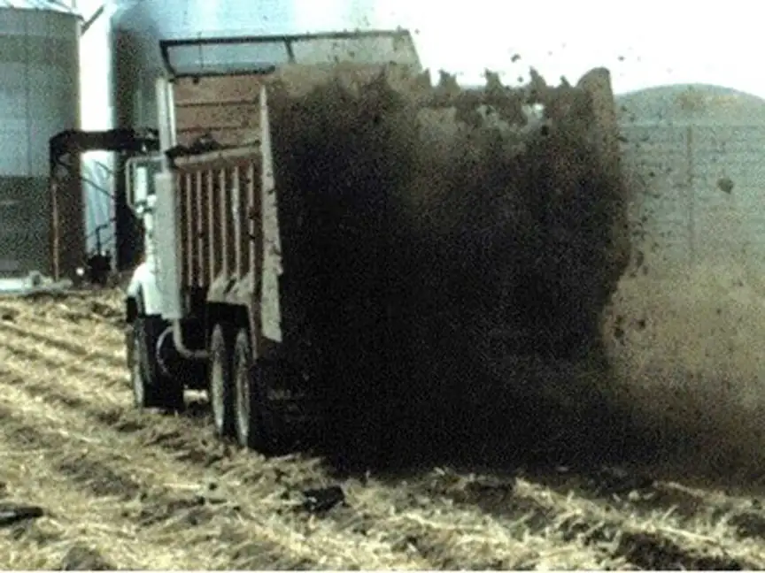 Economic value can also be gained from a yield response to manure.