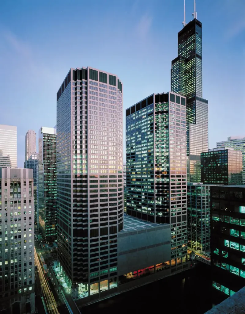 The Chicago Mercantile Exchange.