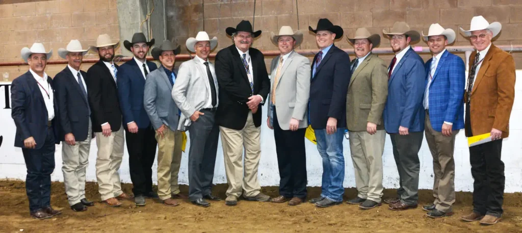 The ringmen who worked this year’s Red Bluff Bull and Gelding Sale