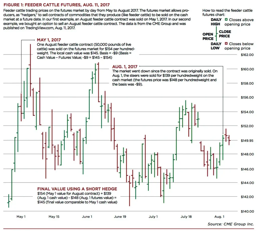 A short hedge to minimize market risk