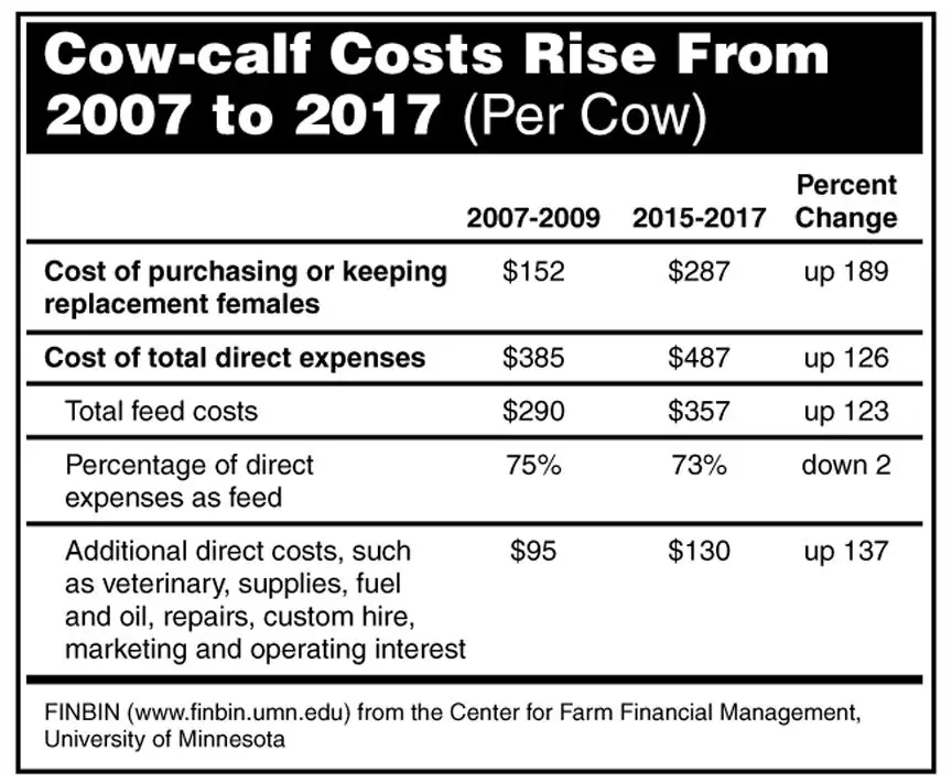 BeefTalk: Cow-calf enterprise expenses are up