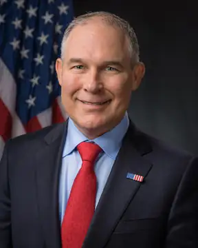 Environmental Protection Agency Administrator Scott Pruitt.