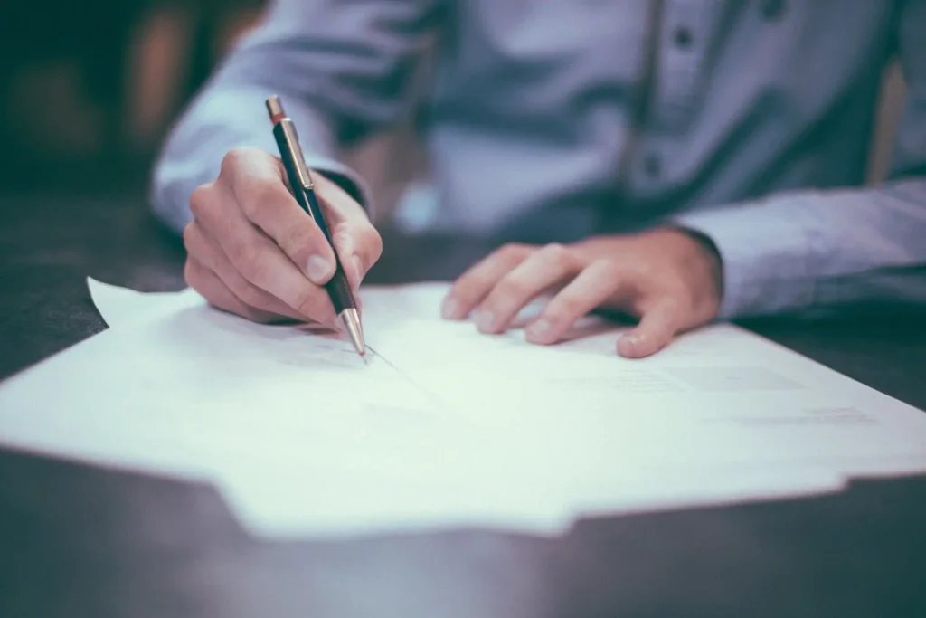 letter to the editor stock photo