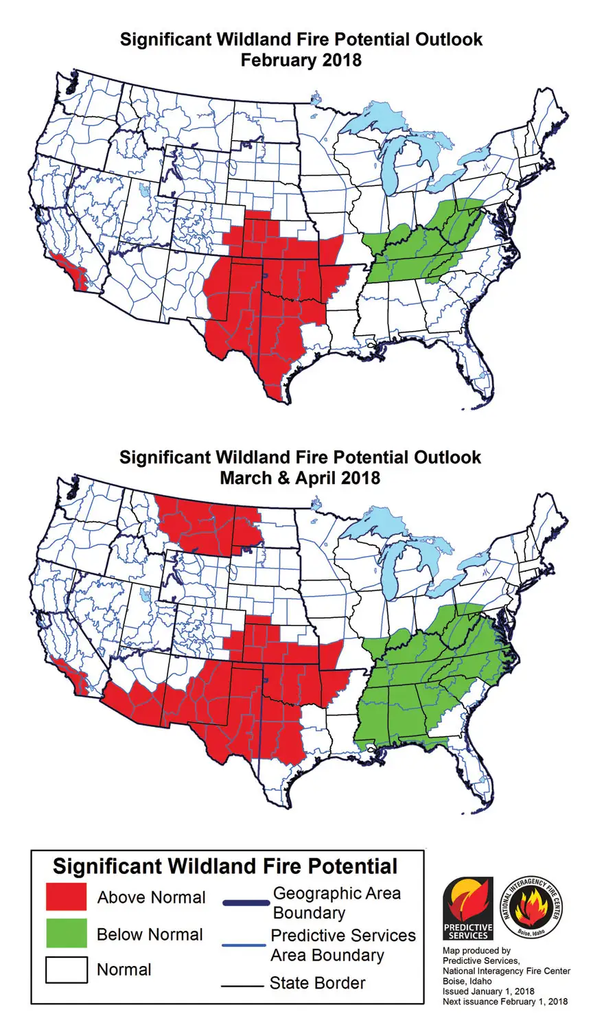 Southern Plains at higher-than-usual risk for wildland fires