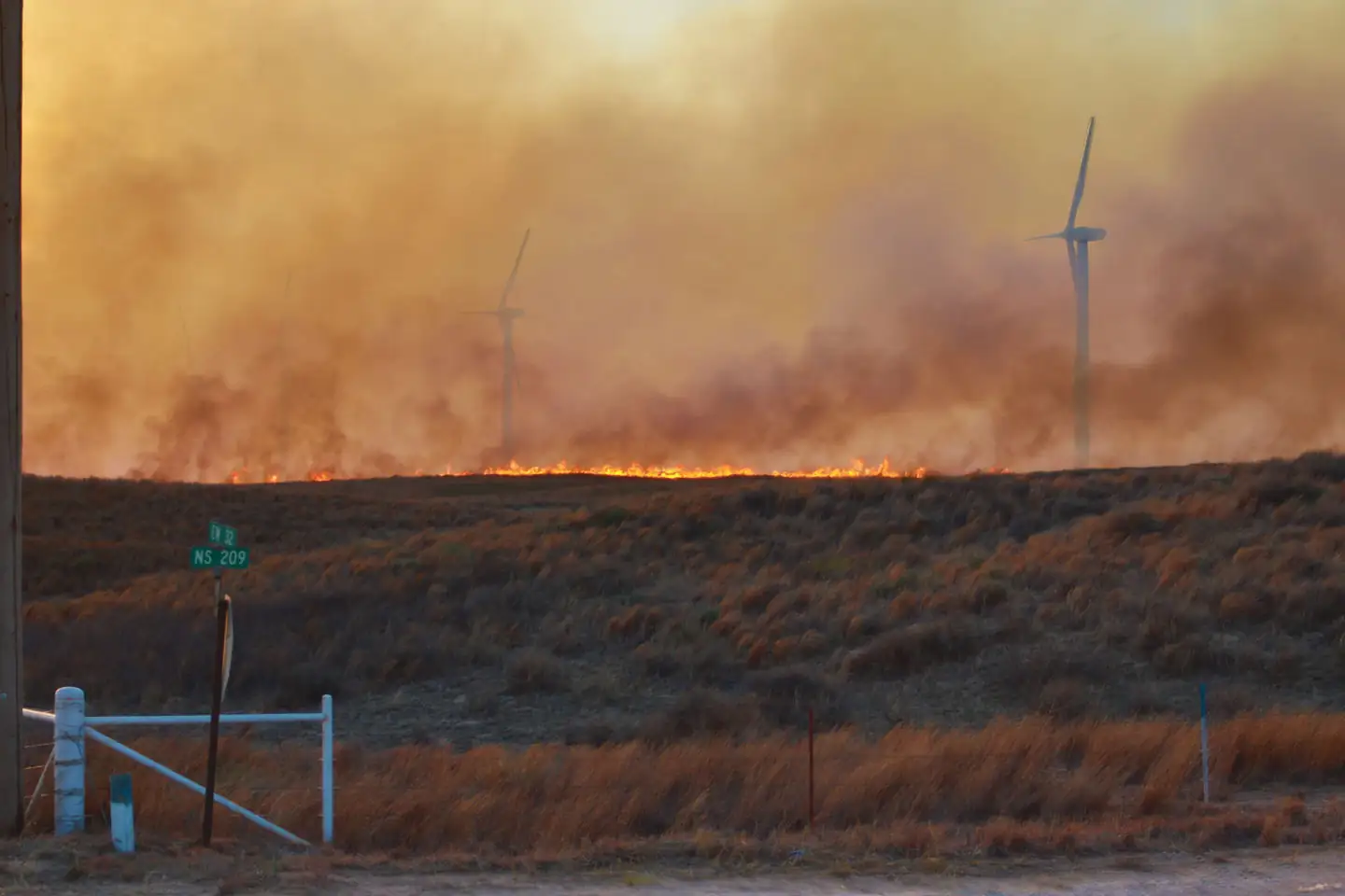 Fire devastates Oklahoma