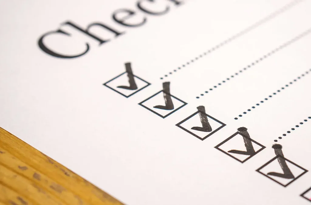 A checklist for effective comments