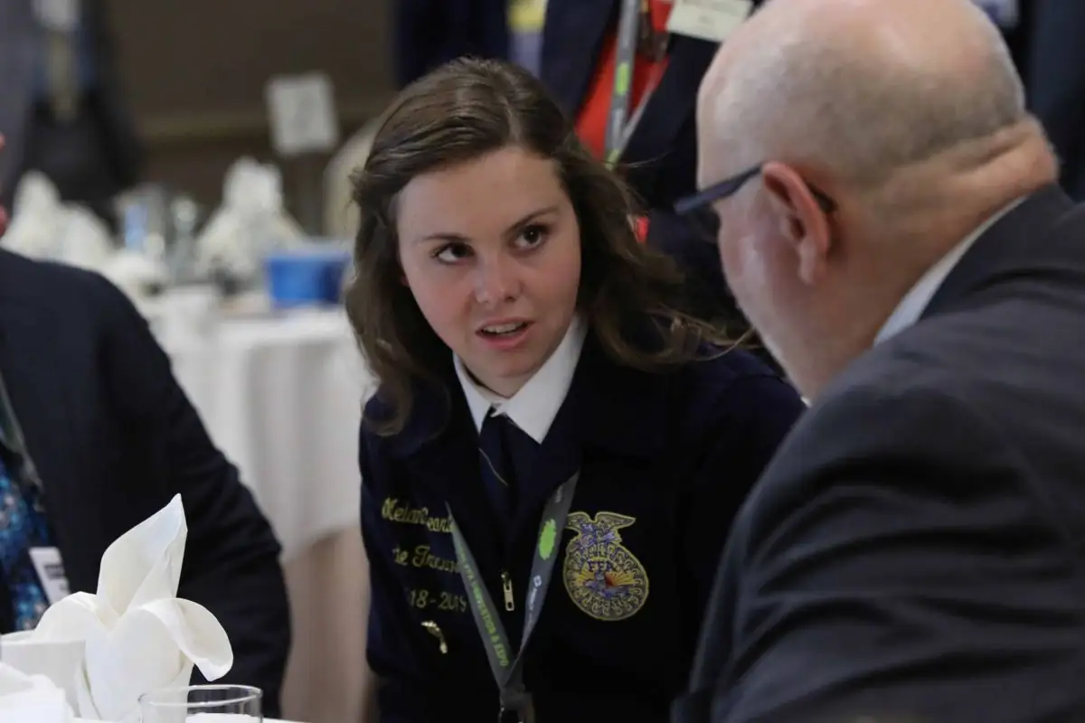 FFA talks sustainability with ag leaders and educators