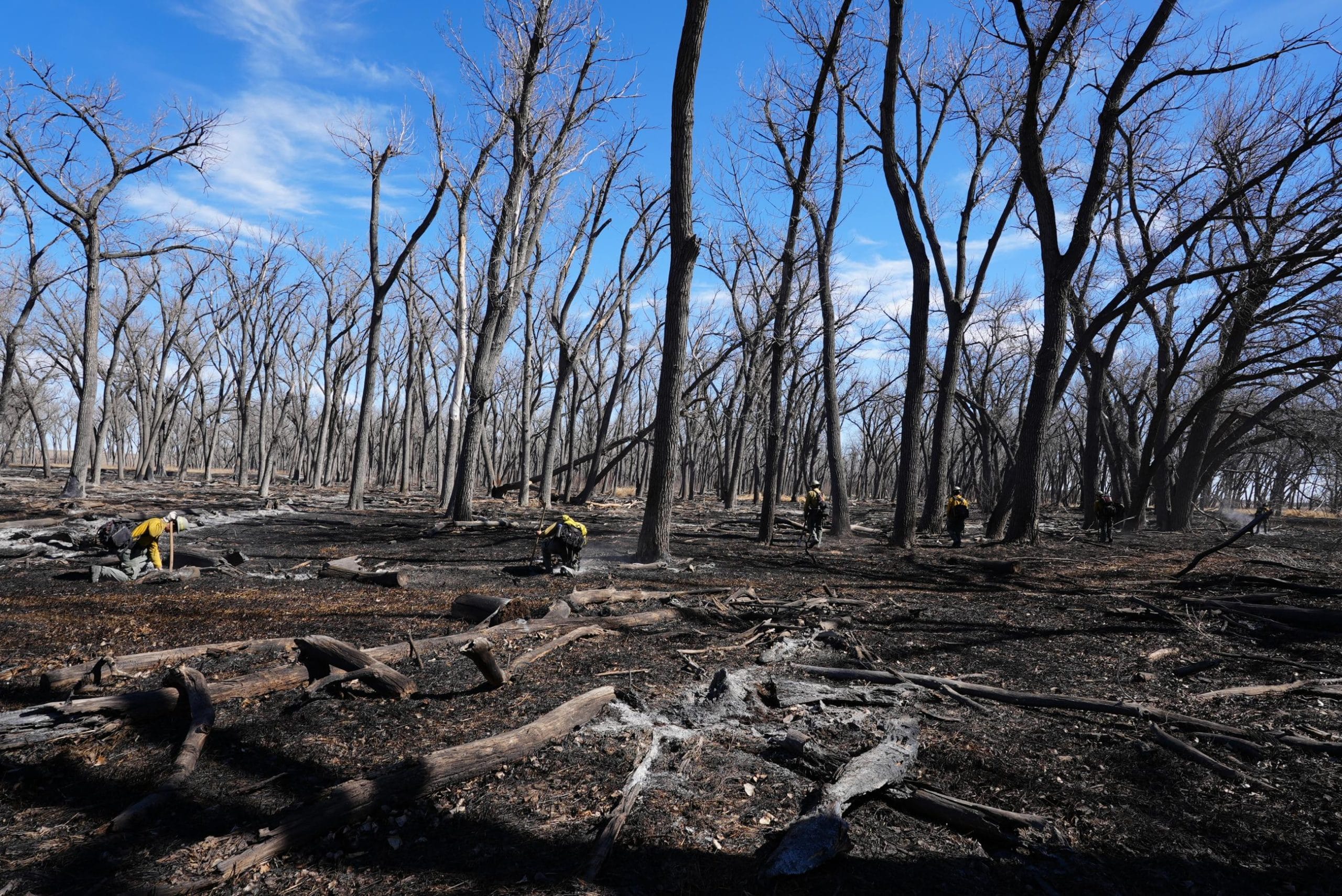 Historic NE wildfires burn hundreds of thousands of acres
