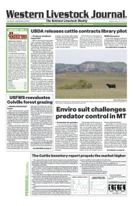 Western Livestock Journal cover, February 06, 2023