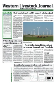 Western Livestock Journal cover, February 20, 2023
