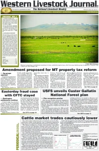 Western Livestock Journal cover, February 28, 2022