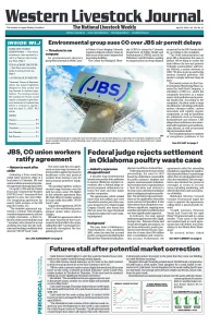 Western Livestock Journal cover, April 20, 2026