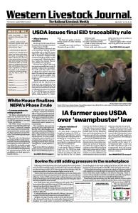 Western Livestock Journal cover, May 06, 2024