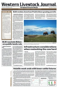 Western Livestock Journal cover, May 18, 2026