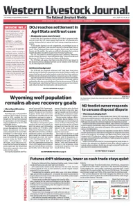 Western Livestock Journal cover, June 01, 2026