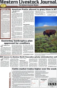 Western Livestock Journal cover, August 08, 2022