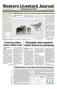 Western Livestock Journal cover, September 23, 2024