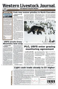 Western Livestock Journal cover, December 05, 2022