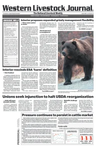 Western Livestock Journal cover, July 20, 2026