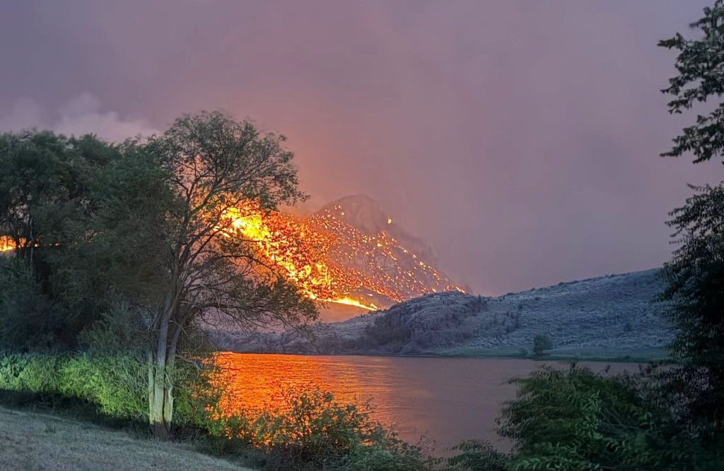 Wildfires continue blazing across the West