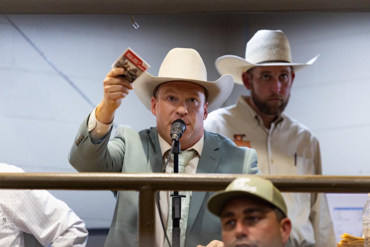 Texas auctioneer awarded top honors at WLAC qualifier