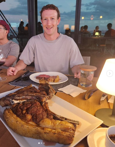 Zuckerberg raising Wagyu-Angus cows