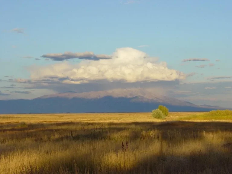 Sunset over the Sangre de Cristo Mountains