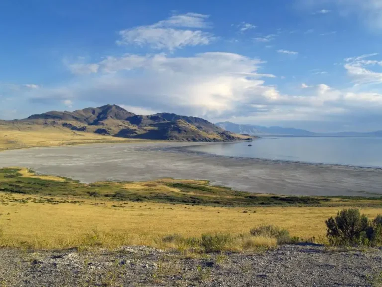 Great Salt Lake in Utah.